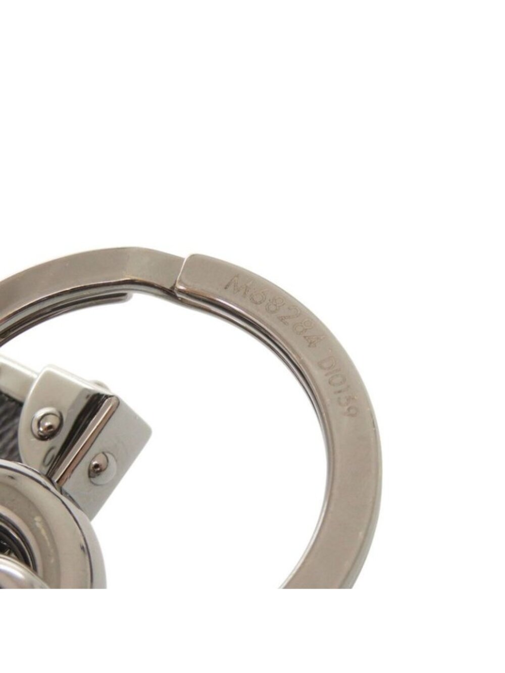 Louis Vuitton Porte Cles Mini Trunk Monogram Eclipse Metal Black - Picture 6 of 9